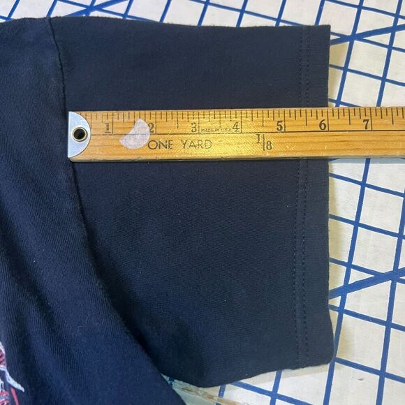 Rob Zombie Venomous Rat T-Shirt Black Red Graphic Short Sleeve Band Tee - Picture 9 of 9